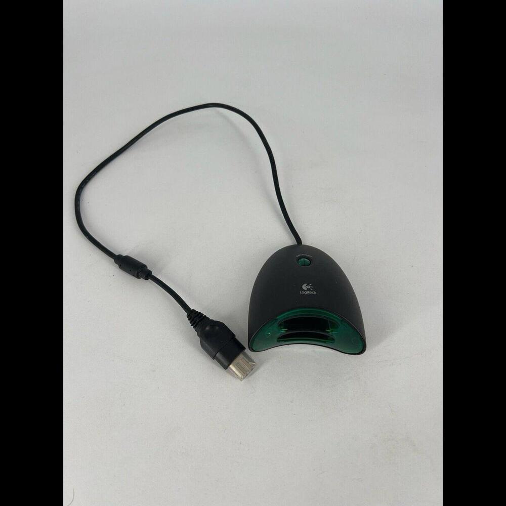 OG XBOX Logitech Cordless Wireless Precision Controller Receiver (C-X3B18) Green